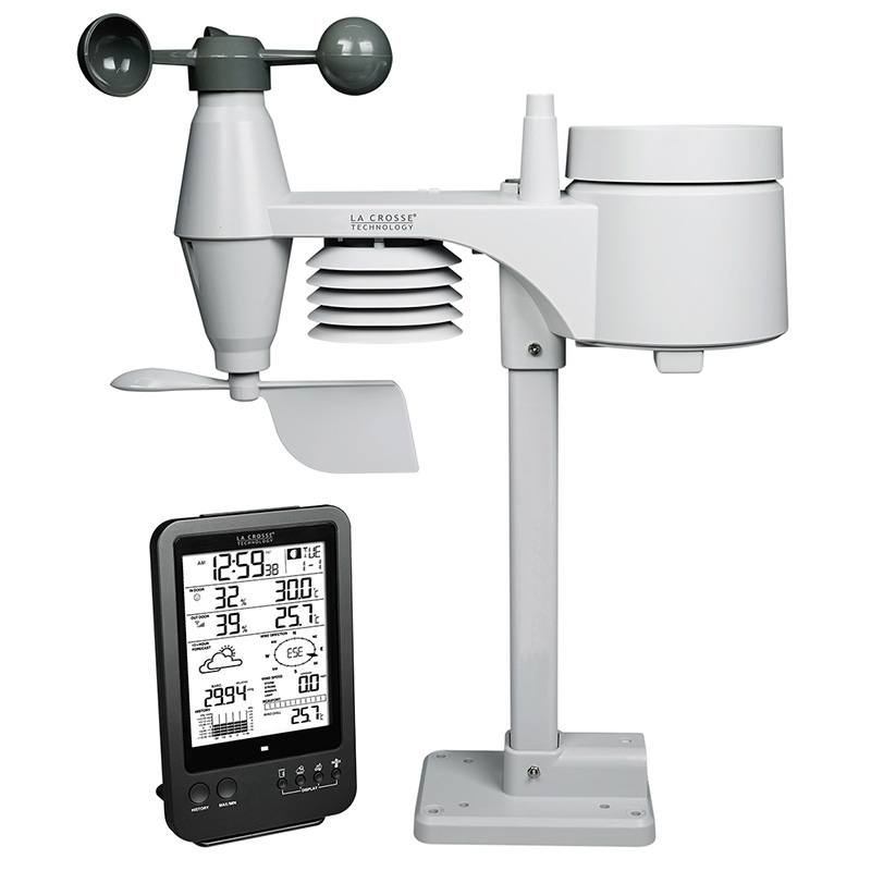WS1650 BLACK Pro family weather station LA CROSSE TECHNOLOGY