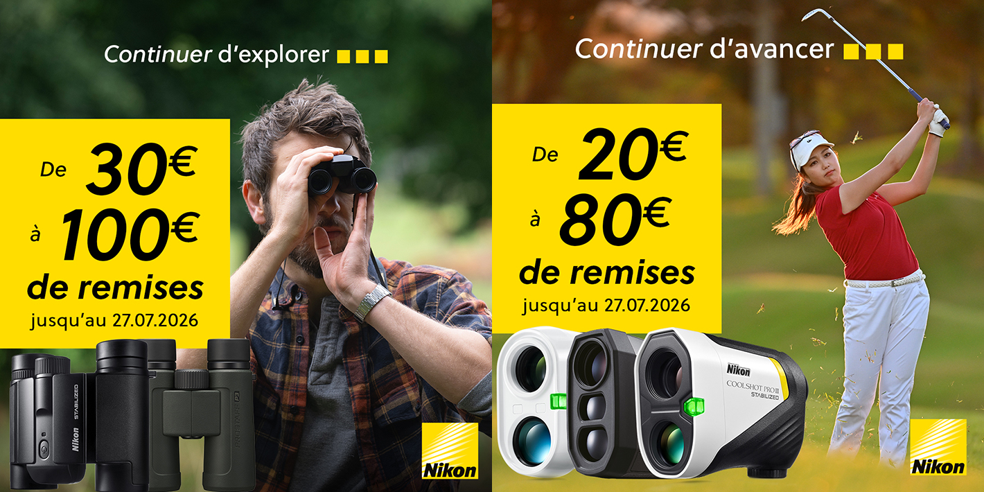 Promotions Nikon 2026