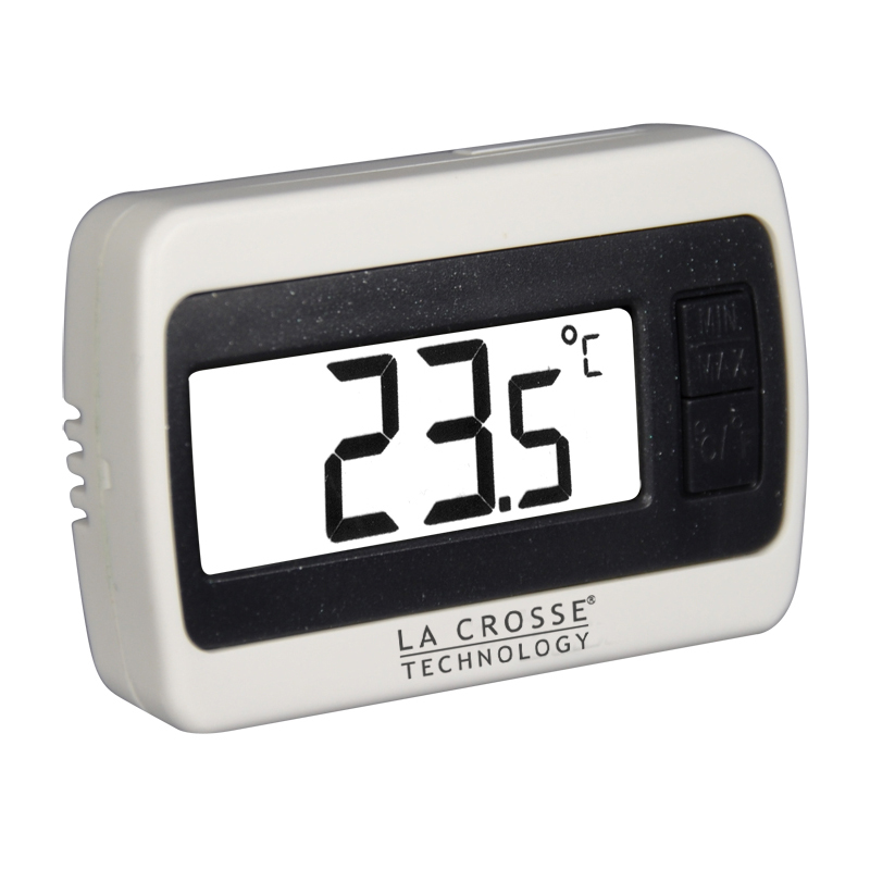 La Crosse Technology 308-1711BL 0.40 lb Weather Station and Temp Alerts  with Wireless Sensor 