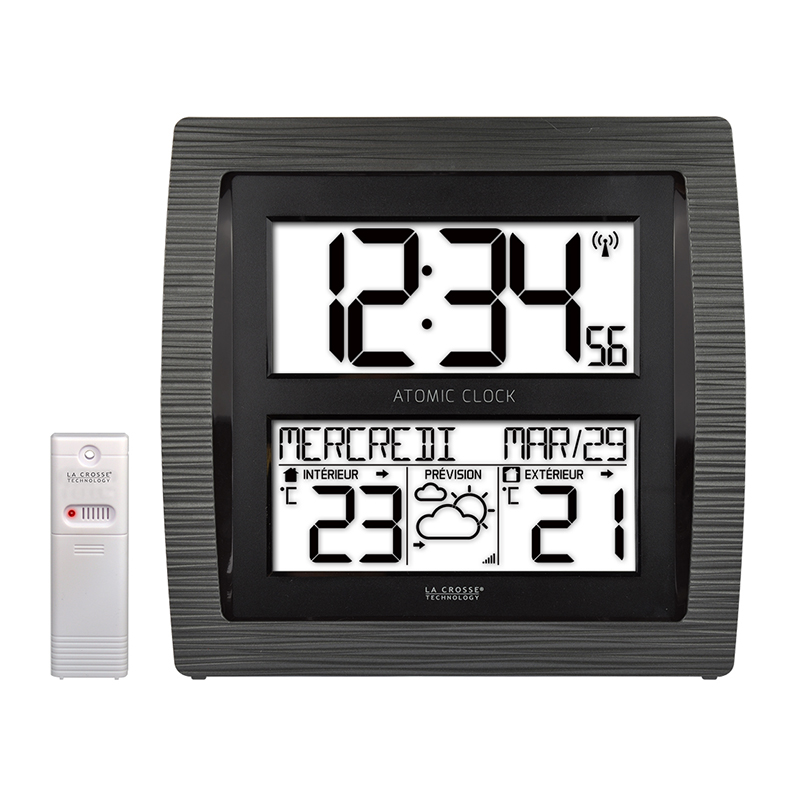 Va1 La Crosse Technology WiFi Projection Alarm Clock With Ltv-th2i